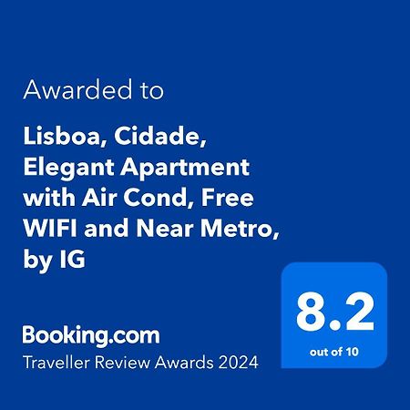 Lisboa, Cidade, Elegant Apartment With Air Cond, Free Wifi And Near Metro, By Ig Extérieur photo